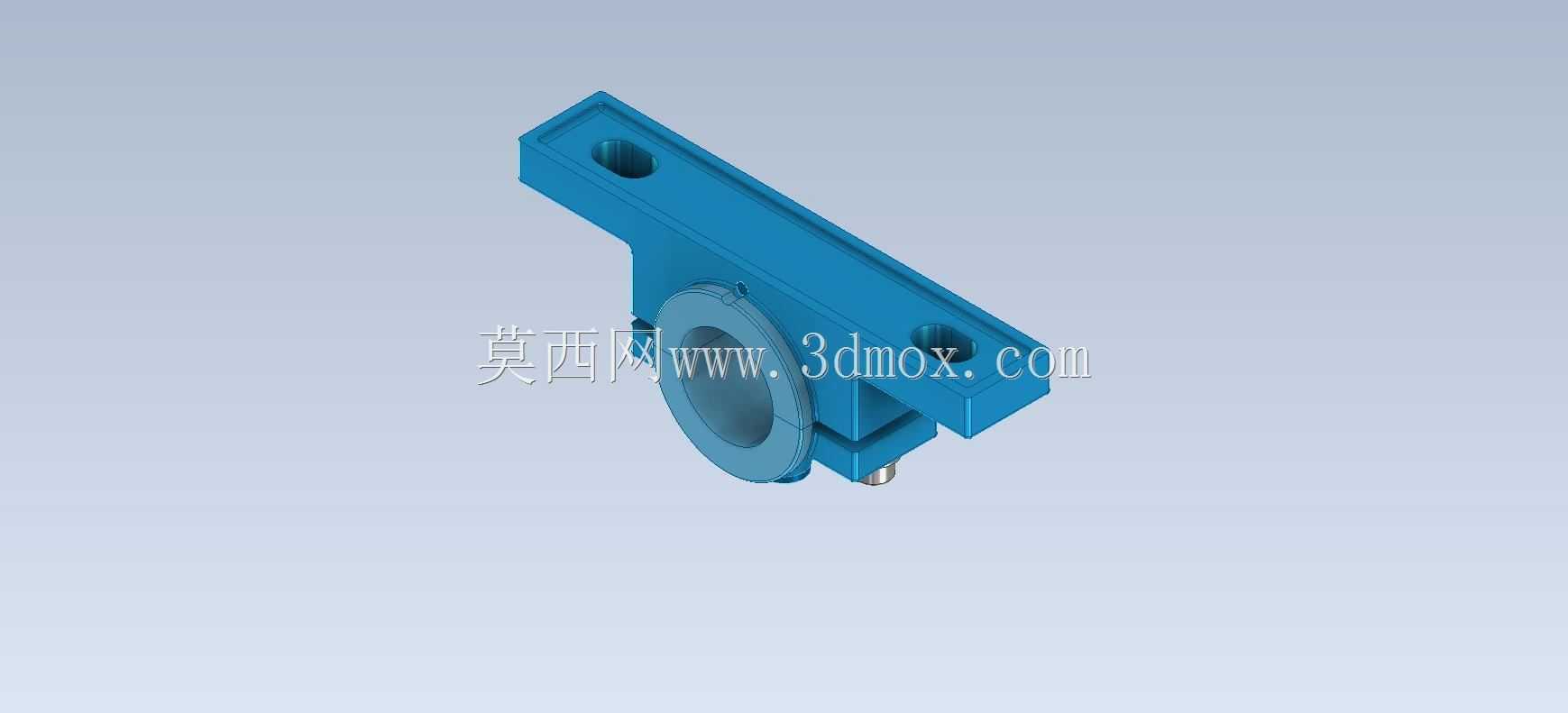 三维CAD基础练习/Plummer Block轴承/Soporte de Apoyo de Rodamientos/Autodesk Inventor Pro