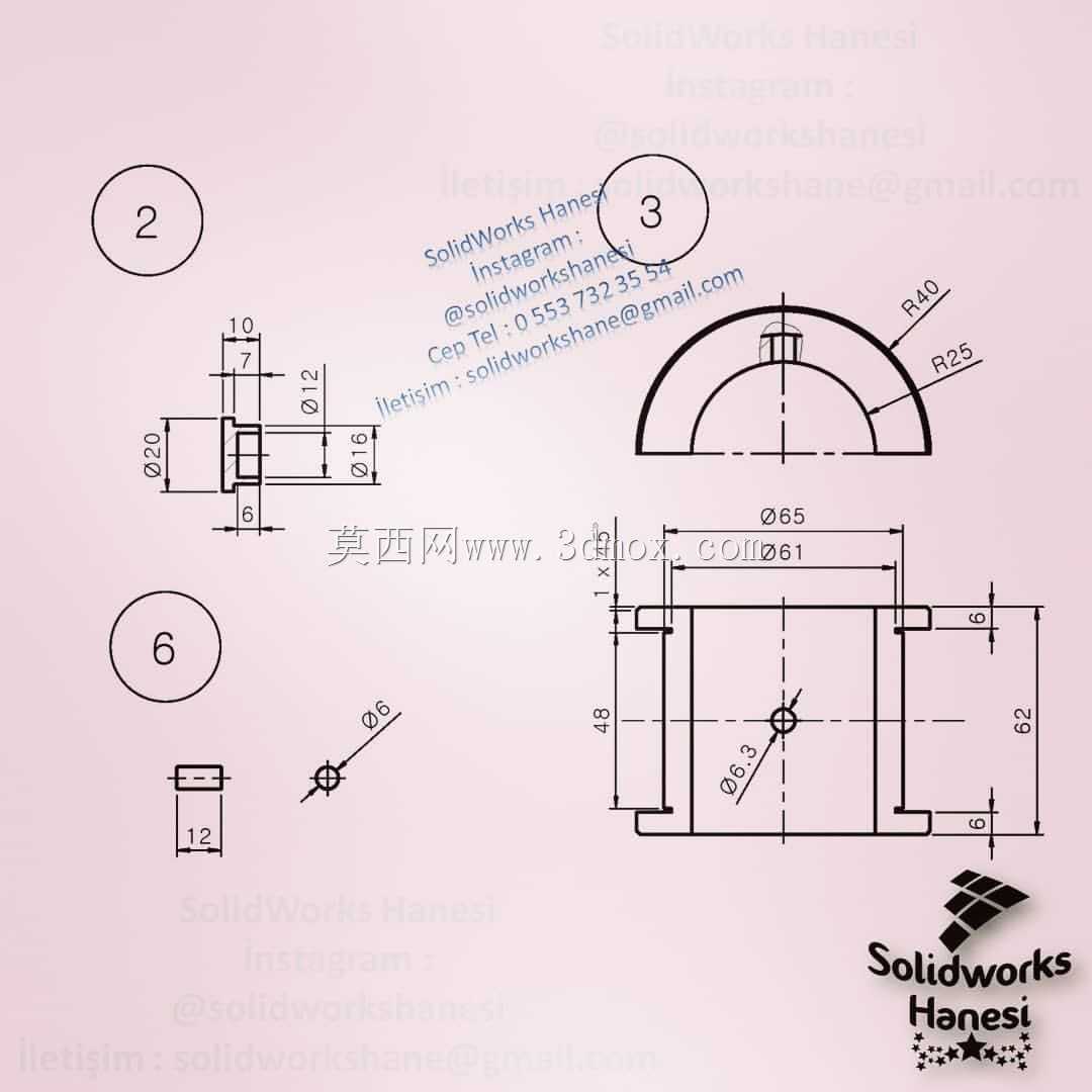 三维CAD基础练习/Plummer Block轴承/Soporte de Apoyo de Rodamientos/Autodesk Inventor Pro