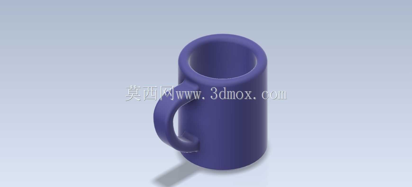 三维CAD基本练习/杯子、马克杯/塔扎/Autodesk Inventor Pro
