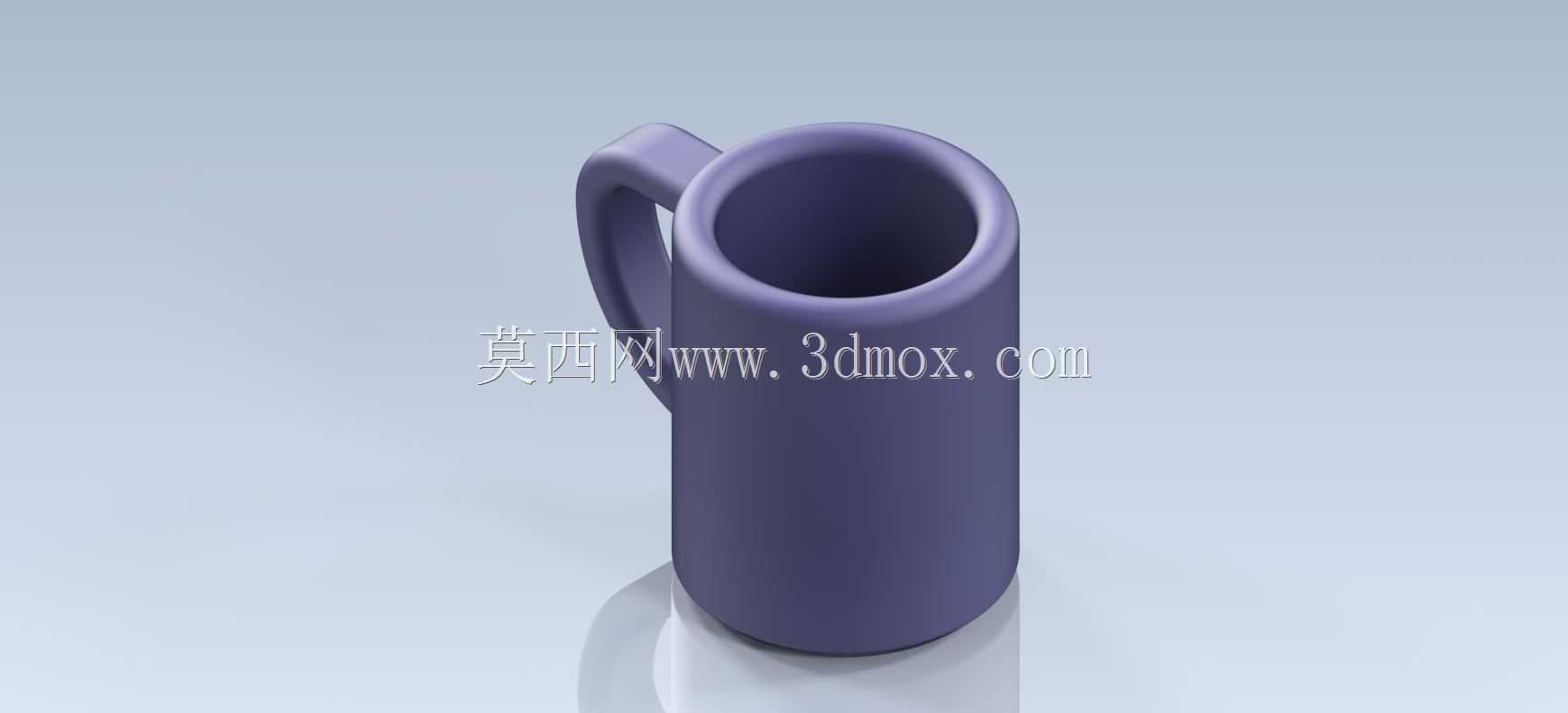 三维CAD基本练习/杯子、马克杯/塔扎/Autodesk Inventor Pro