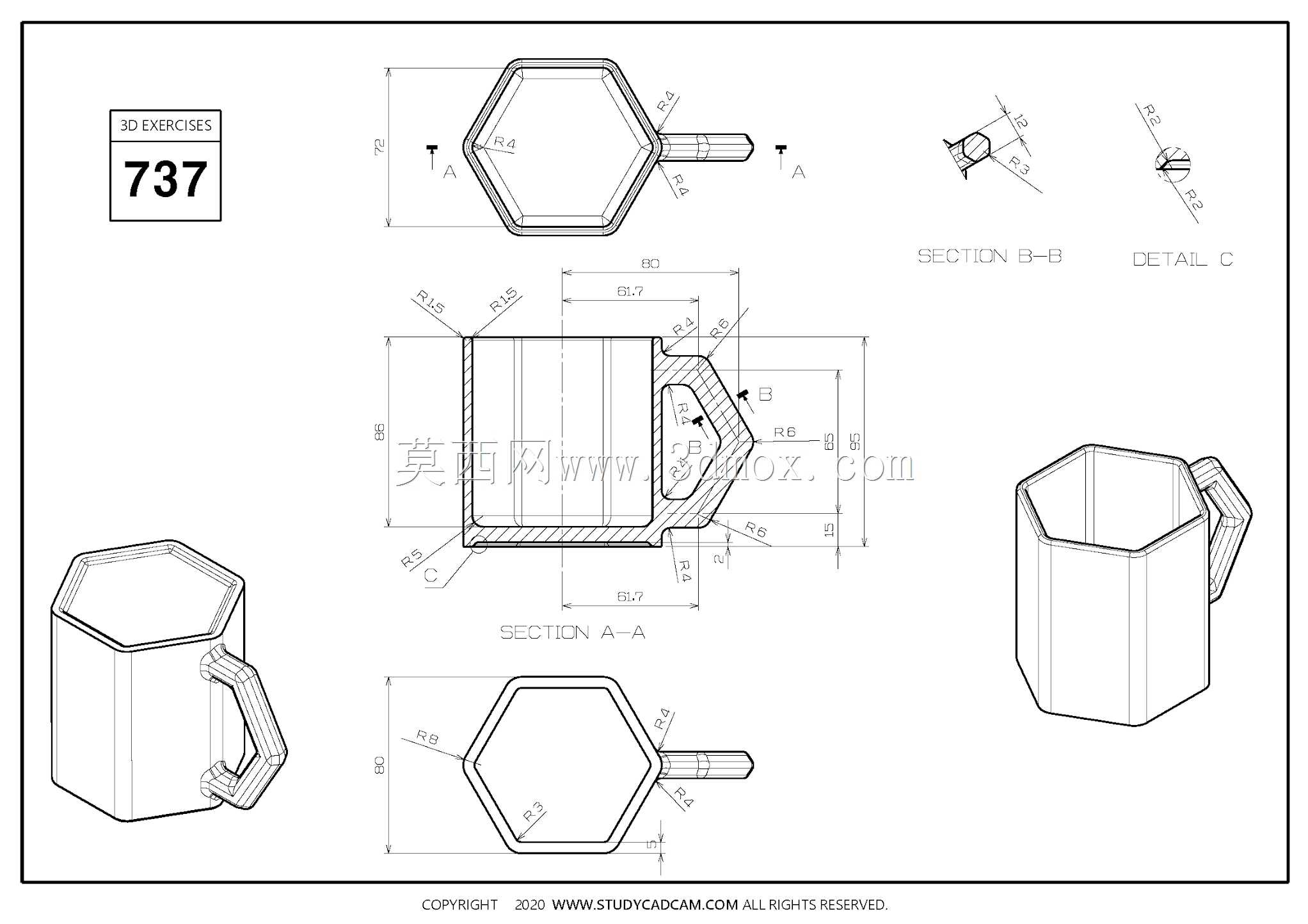 Studycadcam��άCAD��ϰ737/���ӡ����˱�/����/Autodesk Inventor Pro