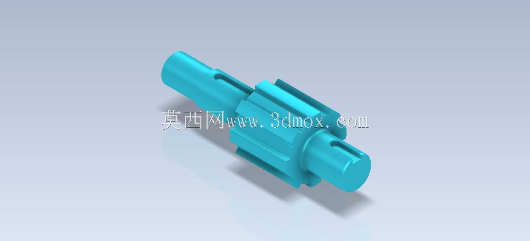 Studycadcam三维CAD练习733/轴/Eje/Autodesk Inventor Pro