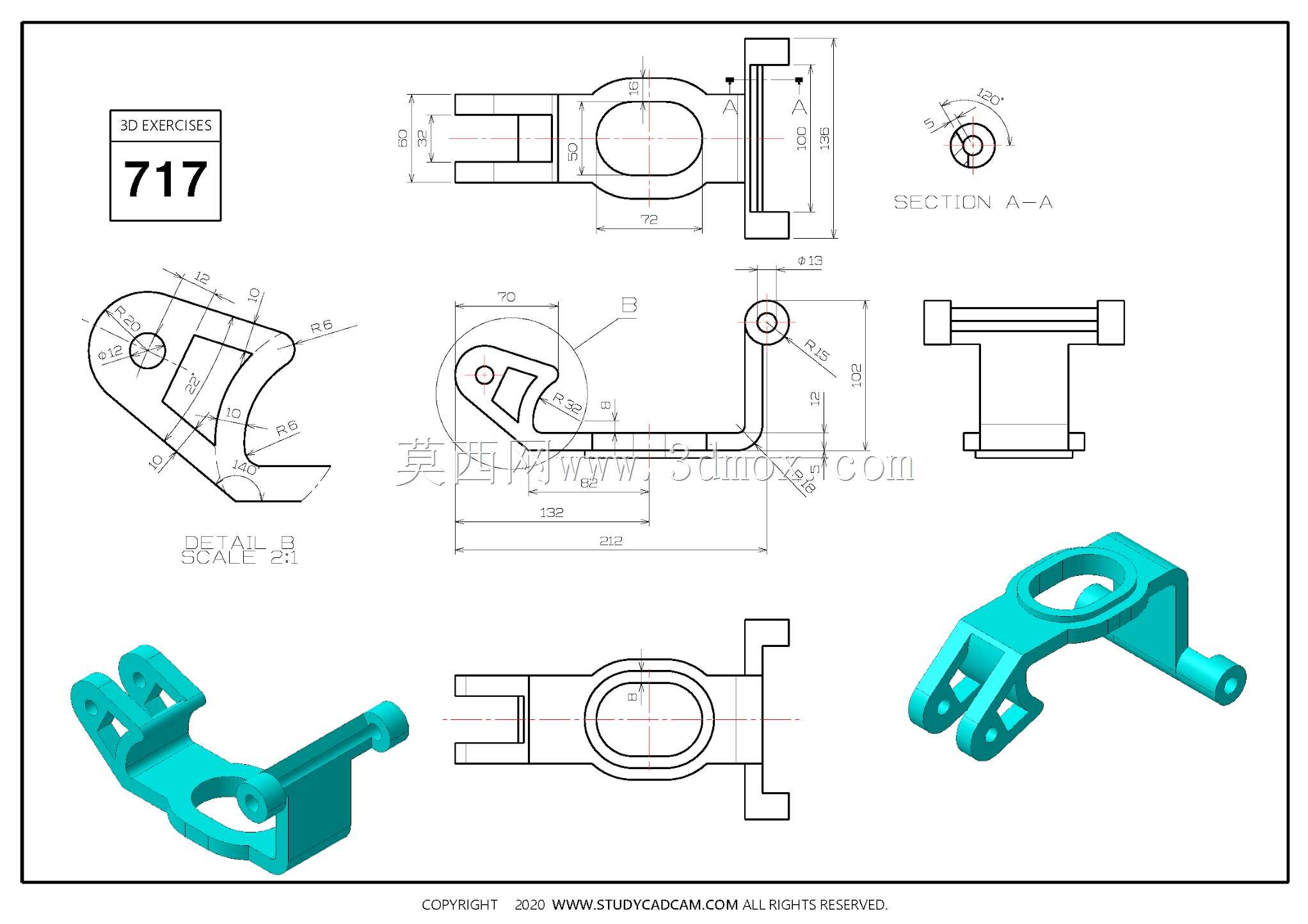 Studycadcam��άCAD��ϰ717/Autodesk Inventor Pro
