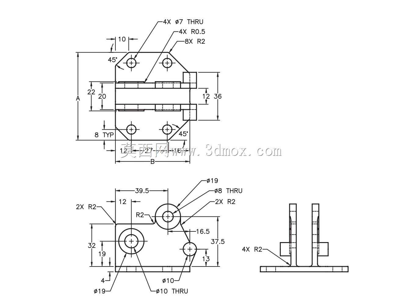 三维CAD基本练习/CSWA练习问题/Pregunta de Practica CSWA/Autodesk Inventor Pro
