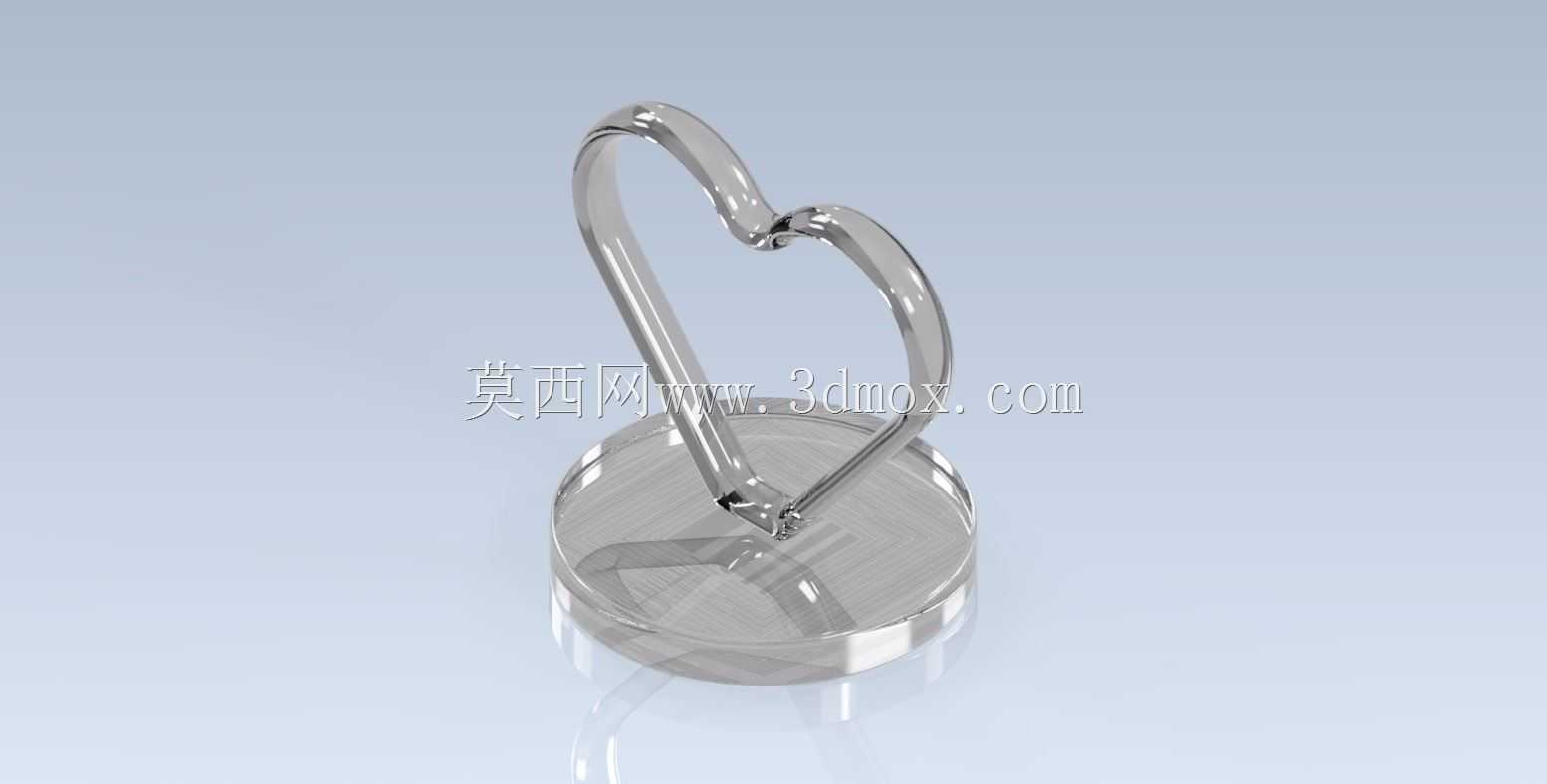 Studycadcam二维到三维CAD练习710/HEART/Corazón/Autodesk Inventor Pro