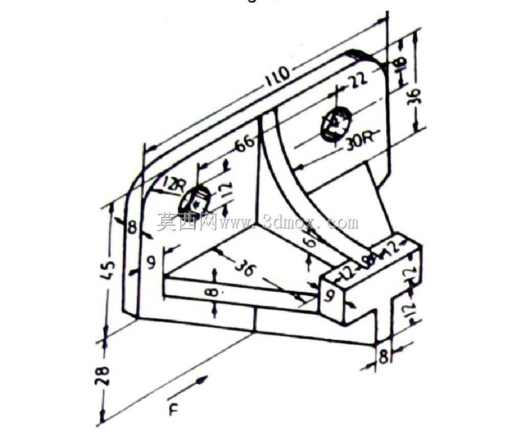 三维CAD基本练习/Autodesk Inventor Pro