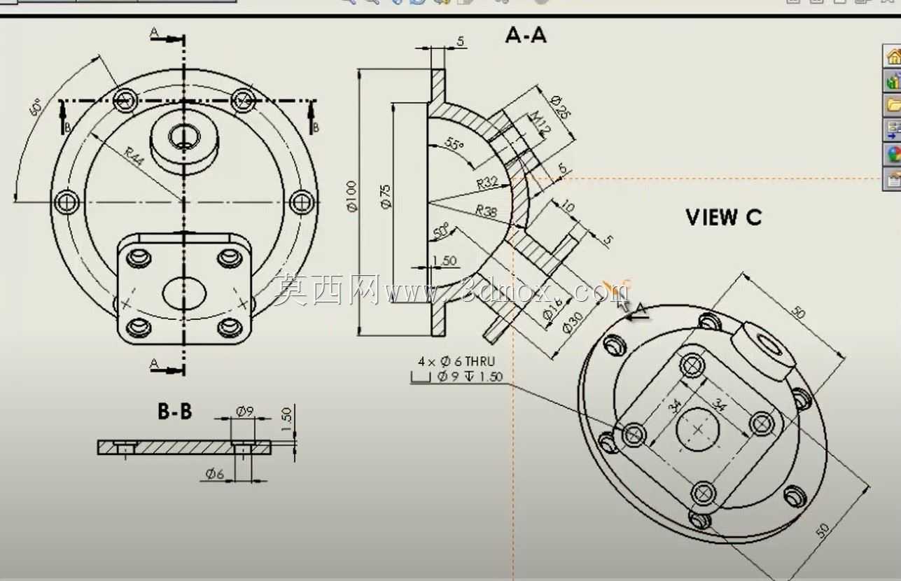 三维CAD基本练习/封面/Tapa/Autodesk Inventor Pro