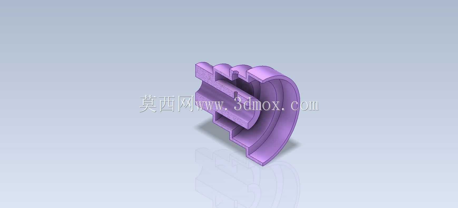 三维CAD基本练习/Polea Escalonda/阶梯式皮带轮/Autodesk Inventor Pro