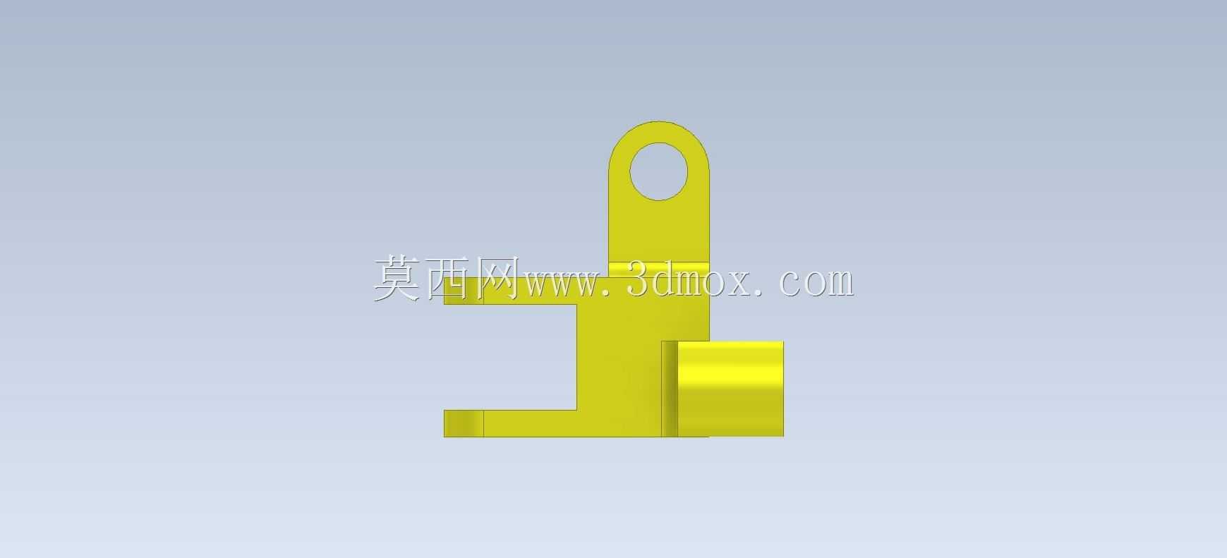 3D CAD基本练习/90°双支撑/Soporte Doble a 90°/Autodesk Inventor Pro