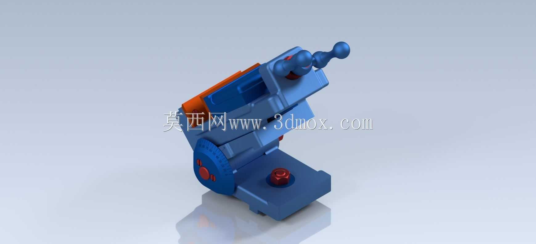 3D CAD基础练习/Grinder Vise/Prensa de Esmeriladora/Autodesk Inventor Pro