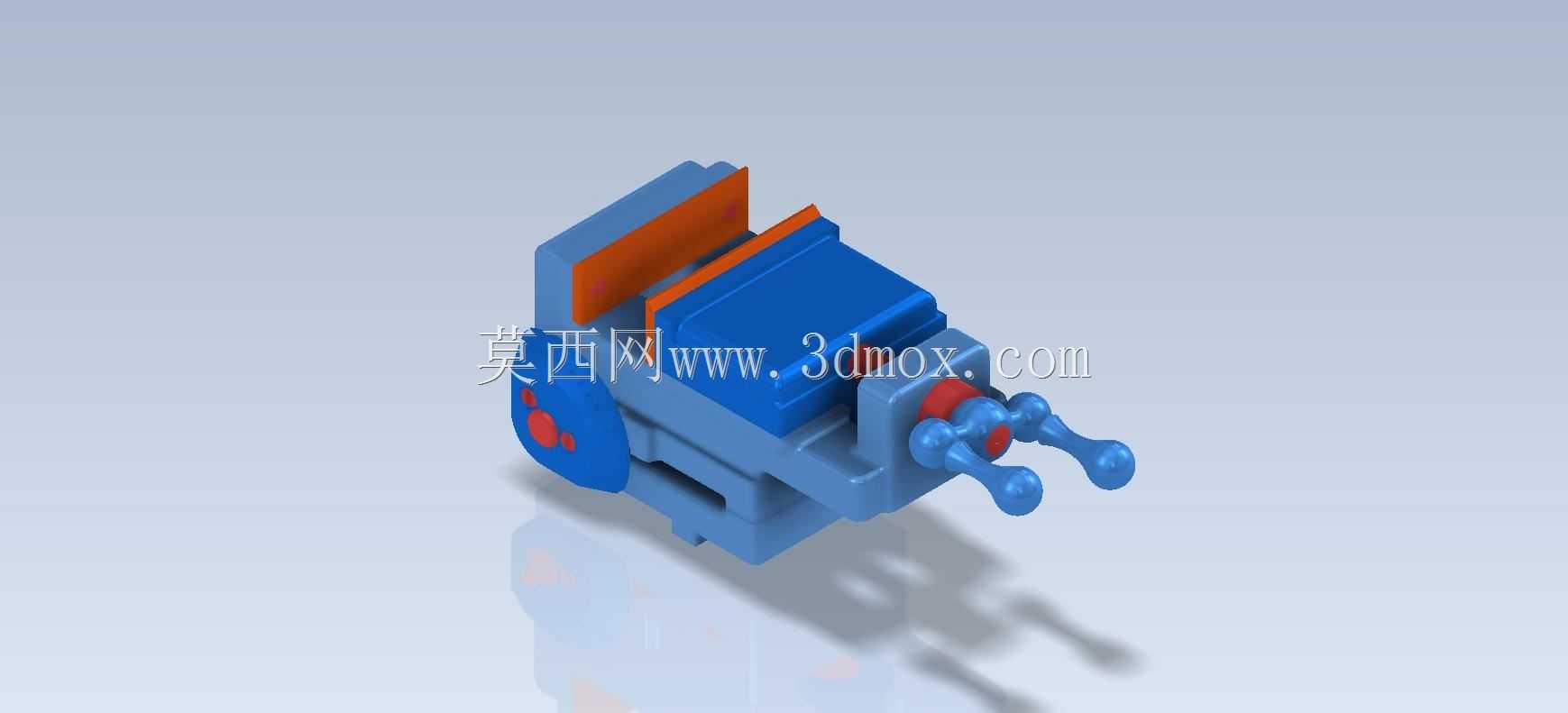 3D CAD基础练习/Grinder Vise/Prensa de Esmeriladora/Autodesk Inventor Pro