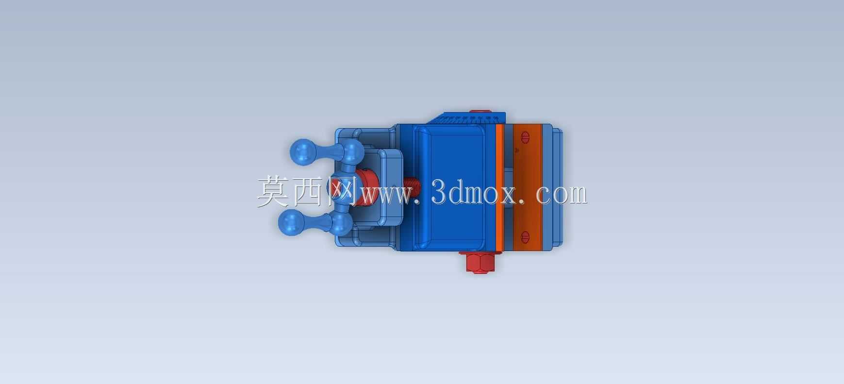 3D CAD基础练习/Grinder Vise/Prensa de Esmeriladora/Autodesk Inventor Pro