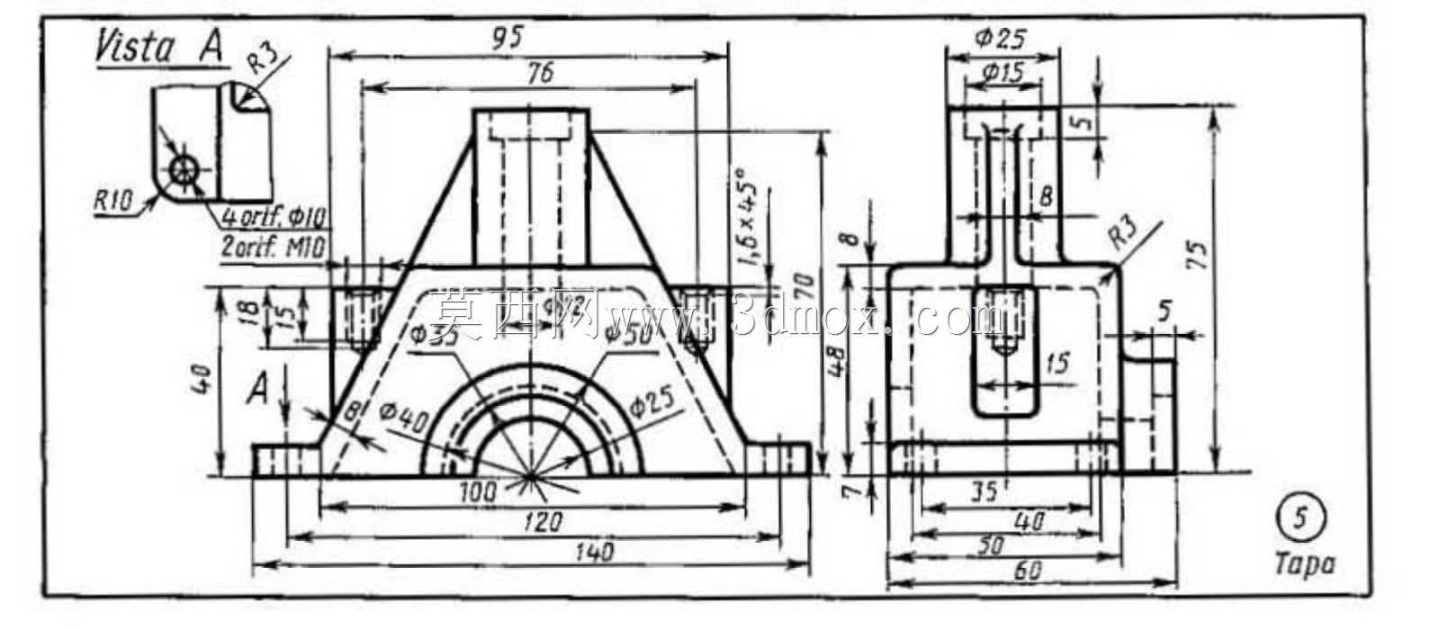 三维CAD基本练习/封面/Tapa/Autodesk Inventor Pro