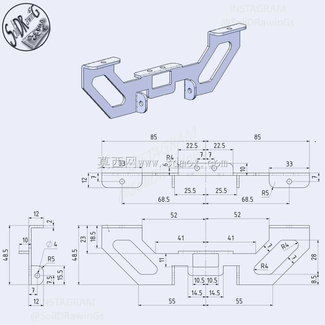 钣金练习59/Julius Waal作品/Practica chapa metálica 59/Autodesk Inventor Pro