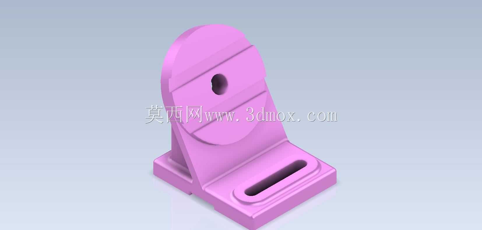 三维CAD基本练习/定心支持/Soporte de Centrado/Autodesk Inventor Pro