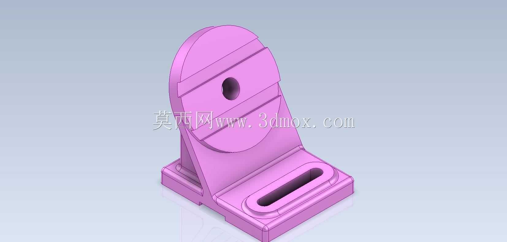 三维CAD基本练习/定心支持/Soporte de Centrado/Autodesk Inventor Pro
