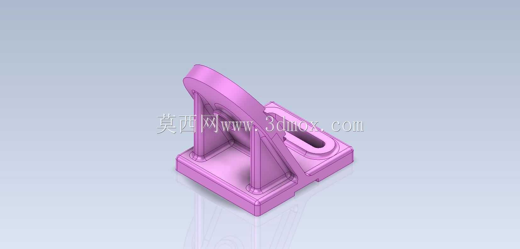 三维CAD基本练习/定心支持/Soporte de Centrado/Autodesk Inventor Pro