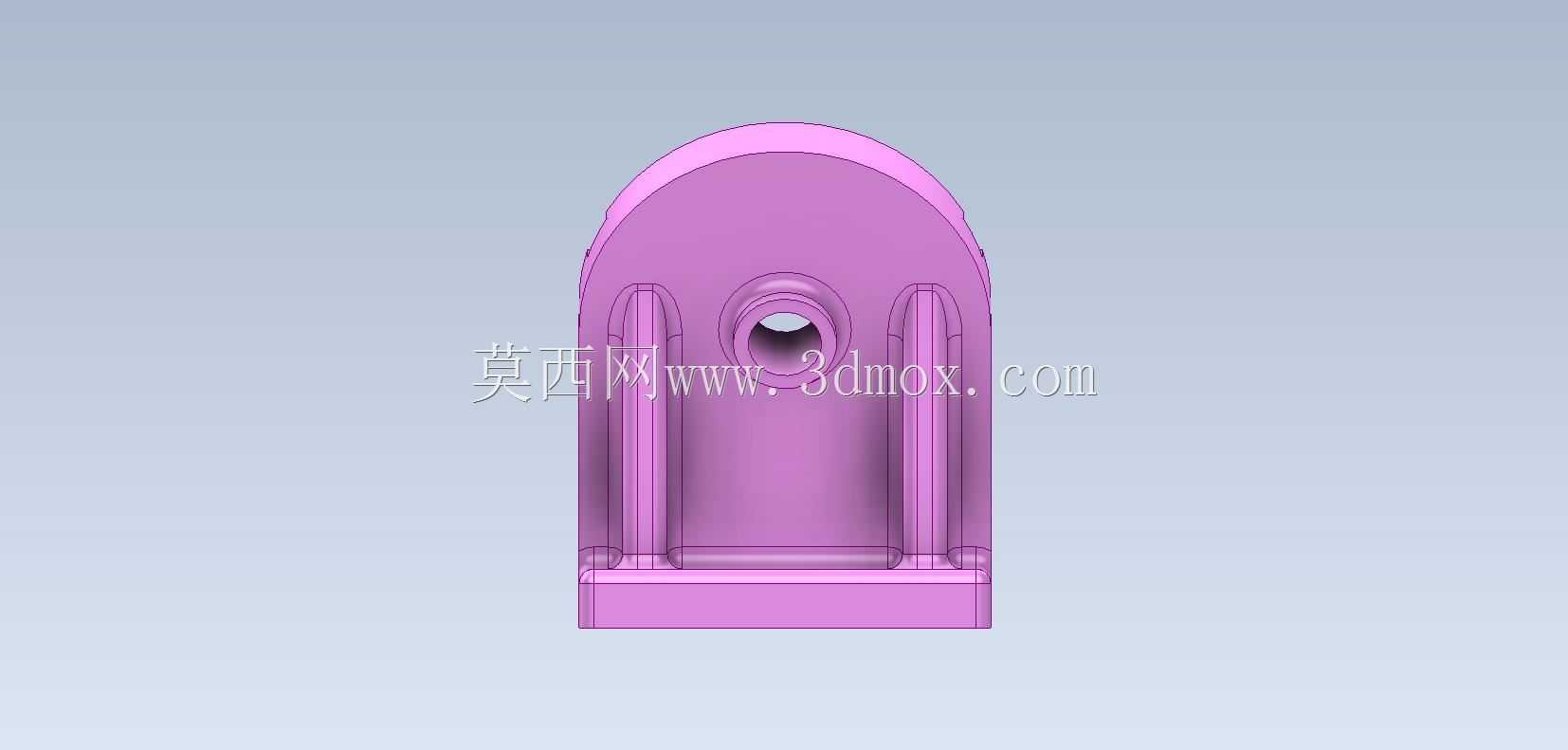 三维CAD基本练习/定心支持/Soporte de Centrado/Autodesk Inventor Pro