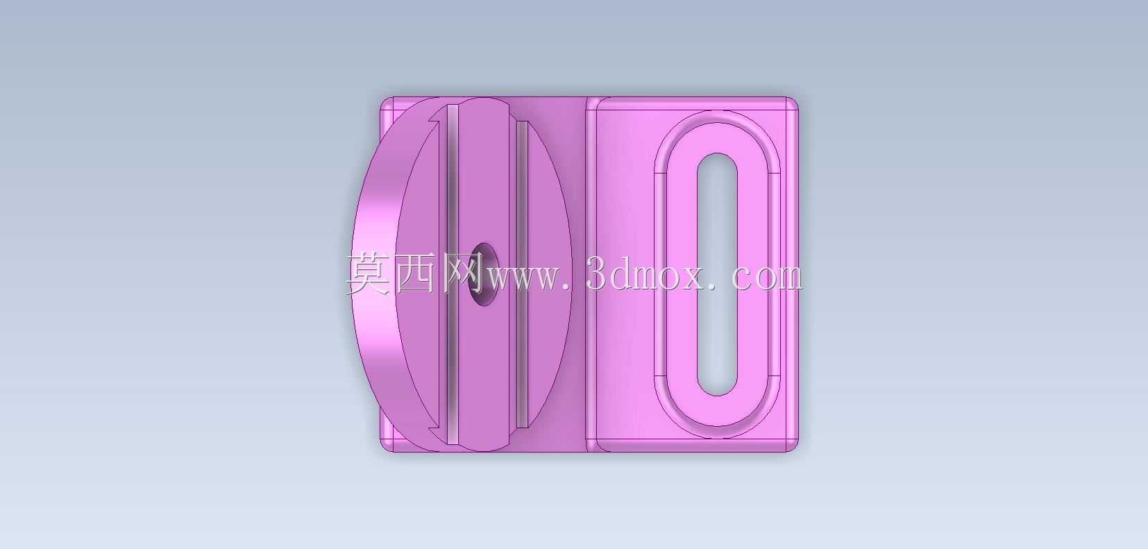 三维CAD基本练习/定心支持/Soporte de Centrado/Autodesk Inventor Pro