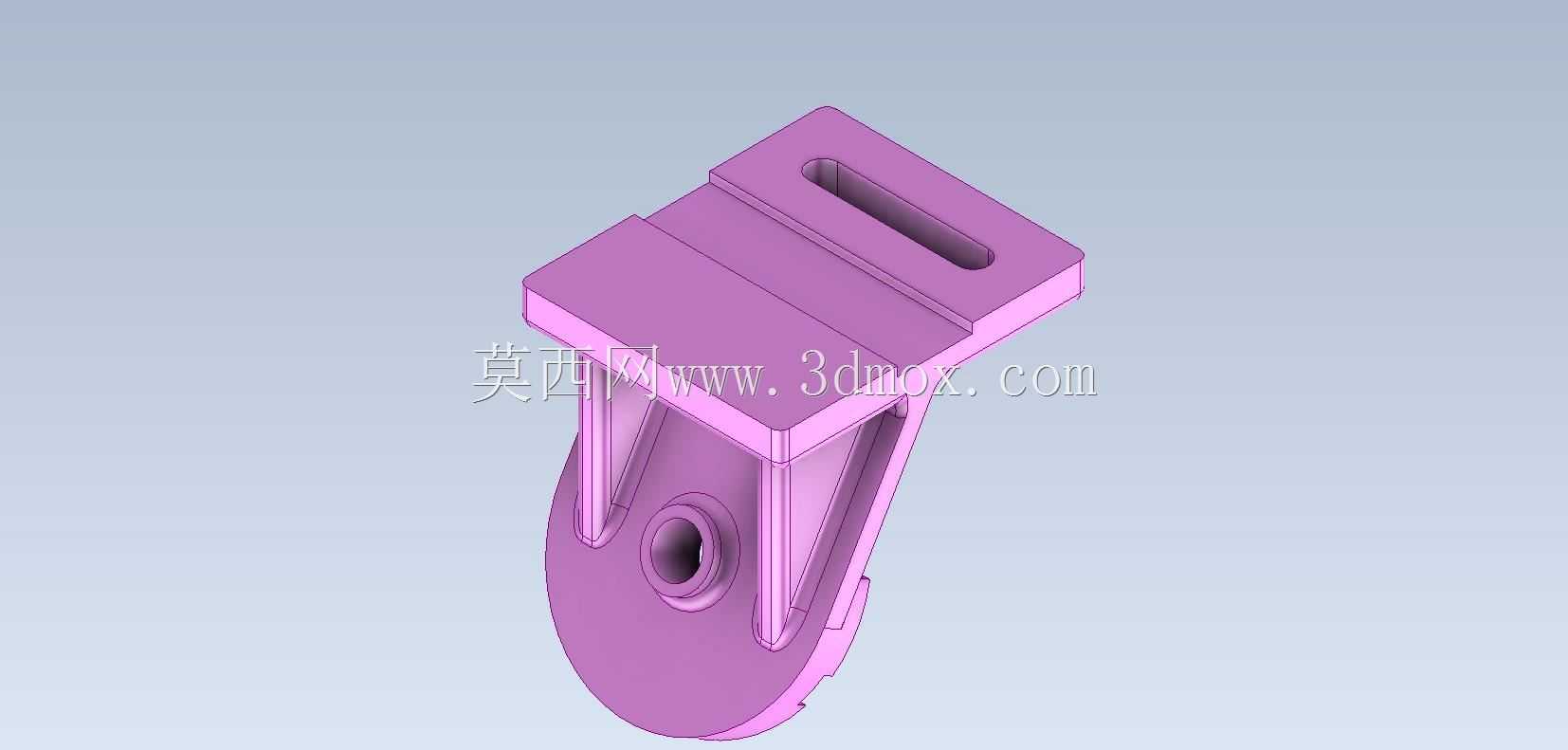 三维CAD基本练习/定心支持/Soporte de Centrado/Autodesk Inventor Pro