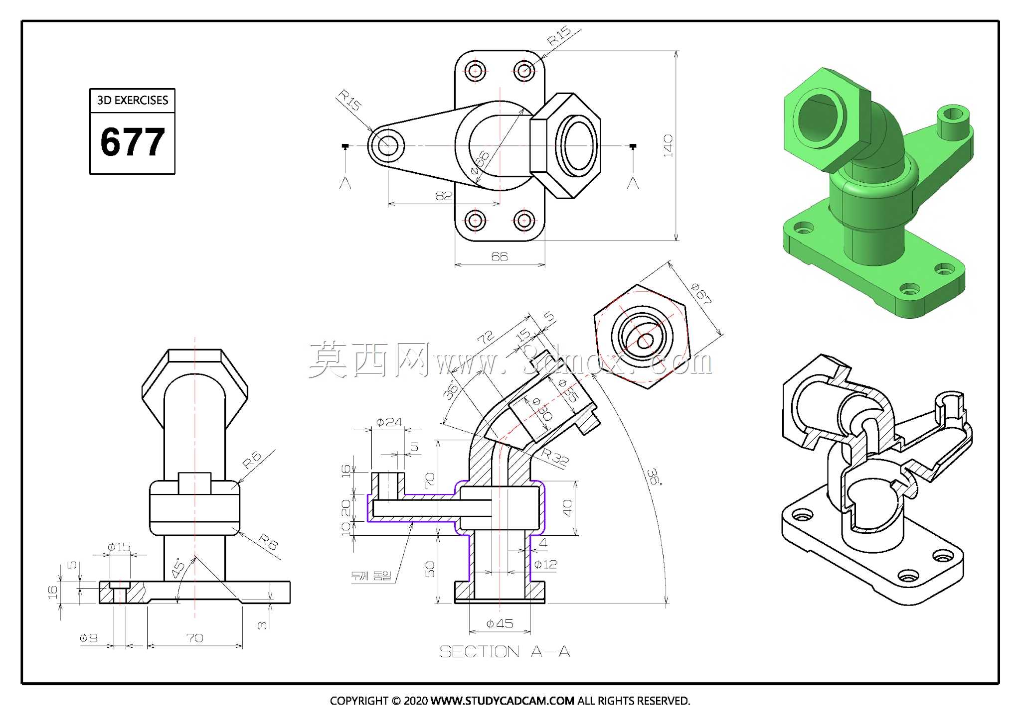 Studycadcam三维CAD练习677/CATICS 3D03_06/Autodesk Inventor Pro