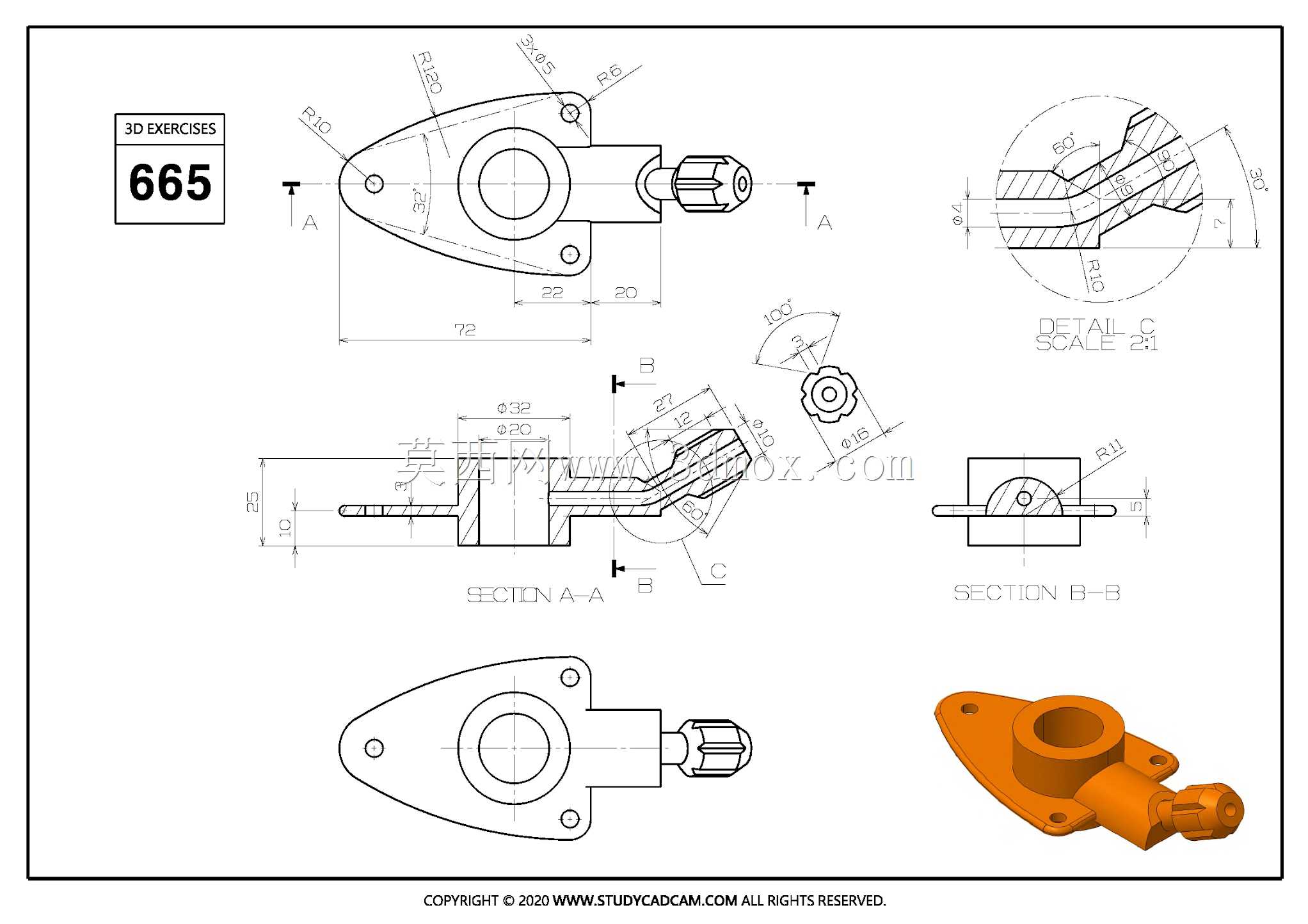 Studycadcam三维CAD练习665/CATICS 3D01_02/Autodesk Inventor Pro