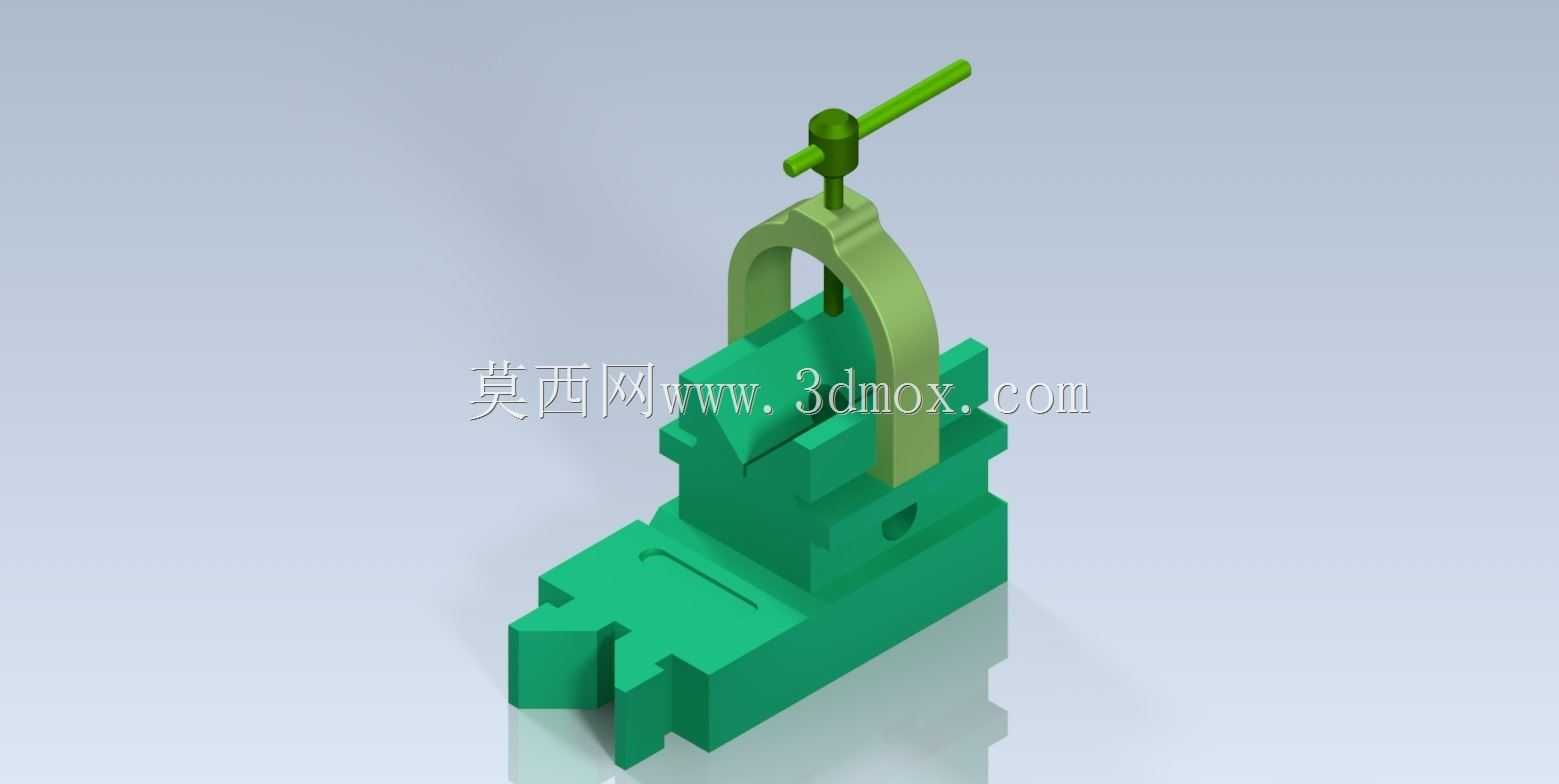 三维CAD基本练习/V块夹/Abrazadera de Bloque V/Autodesk Inventor Pro