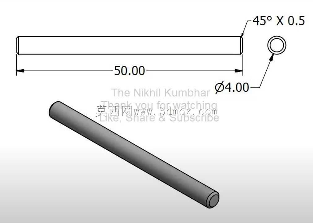 三维CAD基本练习/V块夹/Abrazadera de Bloque V/Autodesk Inventor Pro