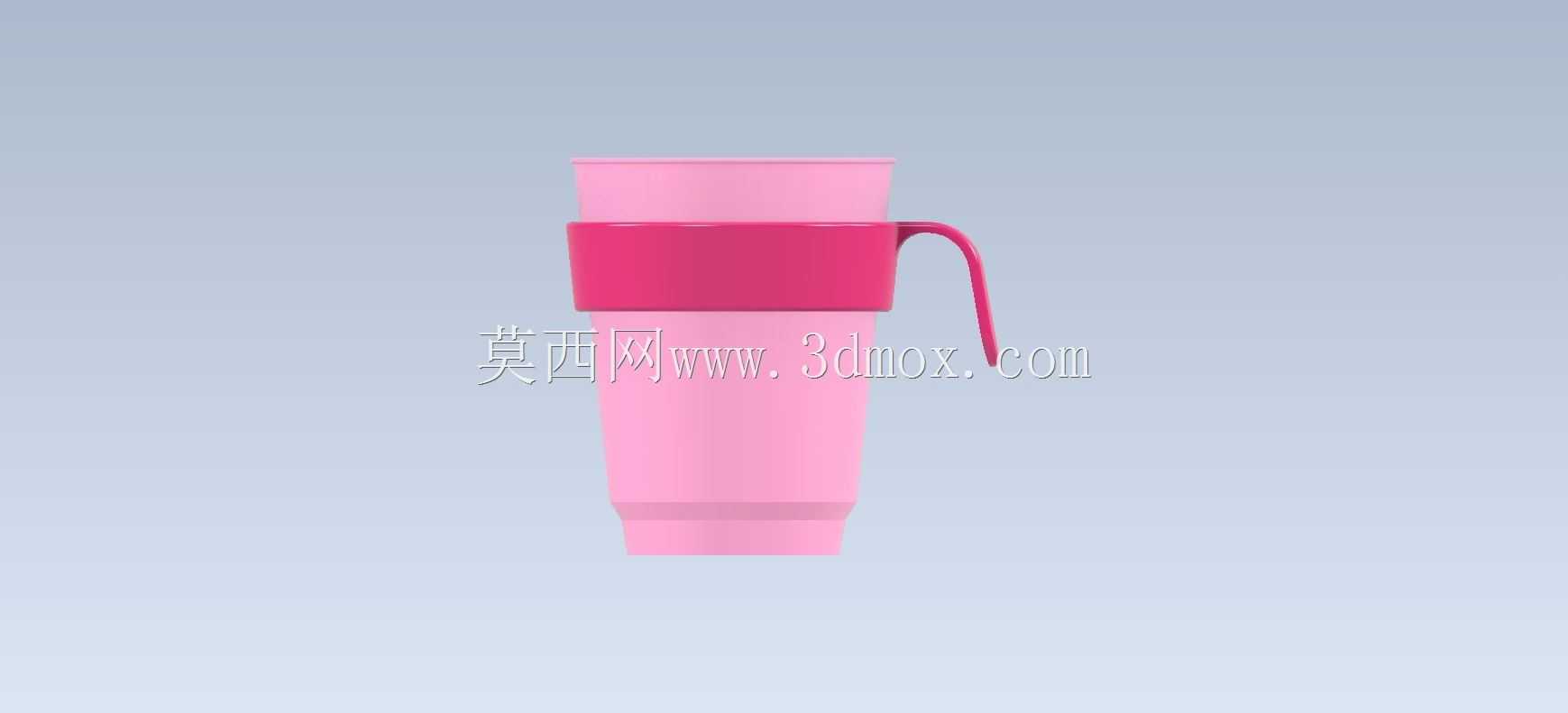 Studycadcam三维CAD练习663/带可拆卸把手的杯子/Vaso con Asa Desmontable/Autodesk Inventor Pro