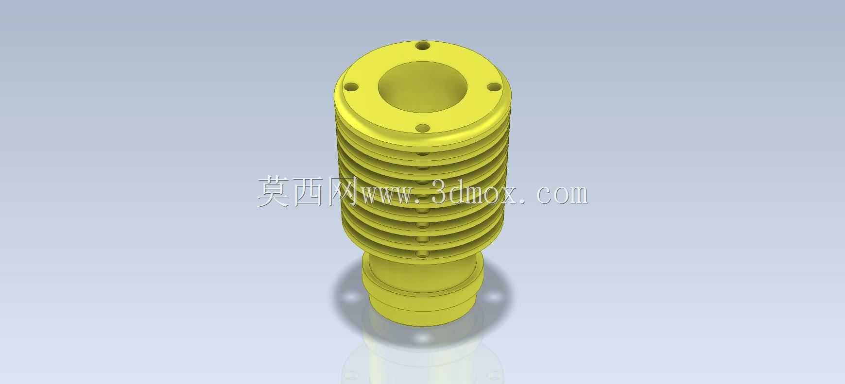 三维CAD Curtis Waguespack零件/圆柱体/Cilindro Autodesk Inventor Pro