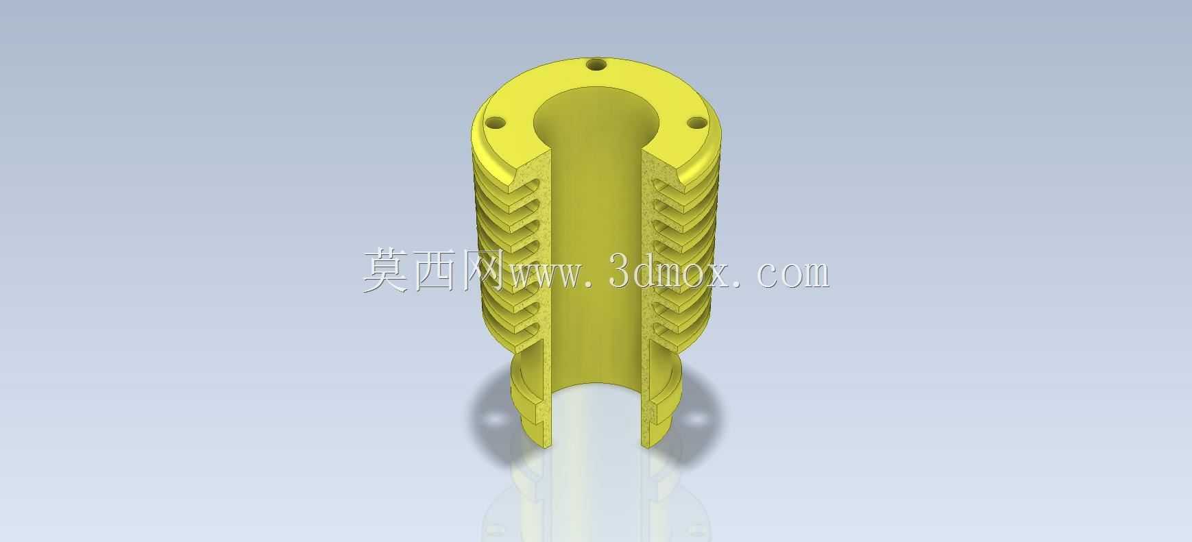 三维CAD Curtis Waguespack零件/圆柱体/Cilindro Autodesk Inventor Pro