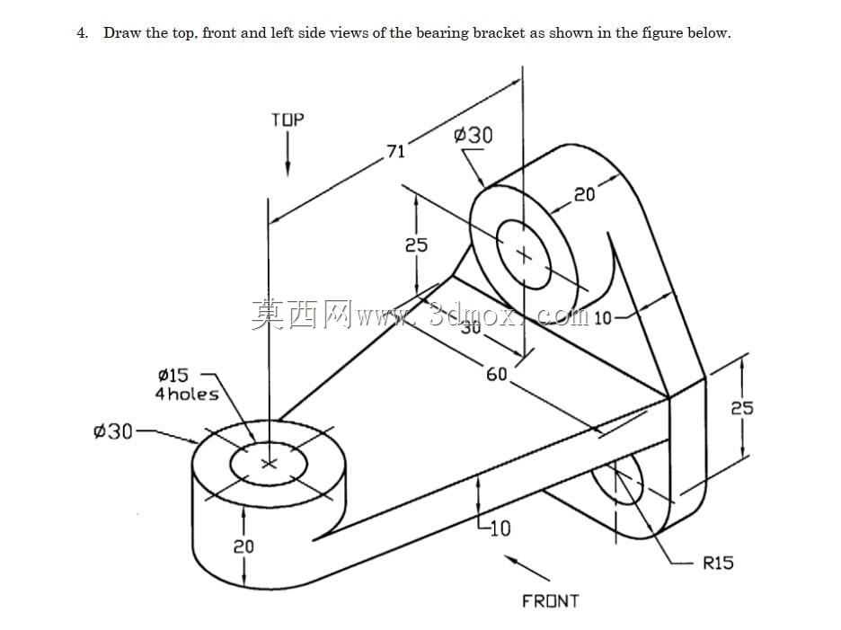 三维CAD基本练习/Autodesk Inventor Pro