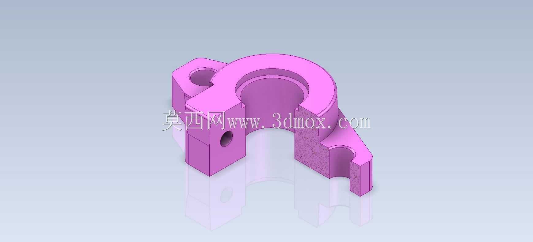 Studycadcam��άCAD��ϰ655/������/Bloque de Apoyo con Brida/Autodesk Inventor Pro