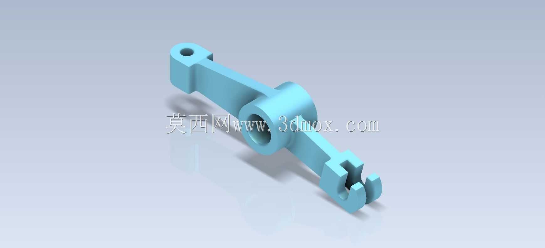 三维CAD基本练习/连杆/Biela/Autodesk Inventor Pro