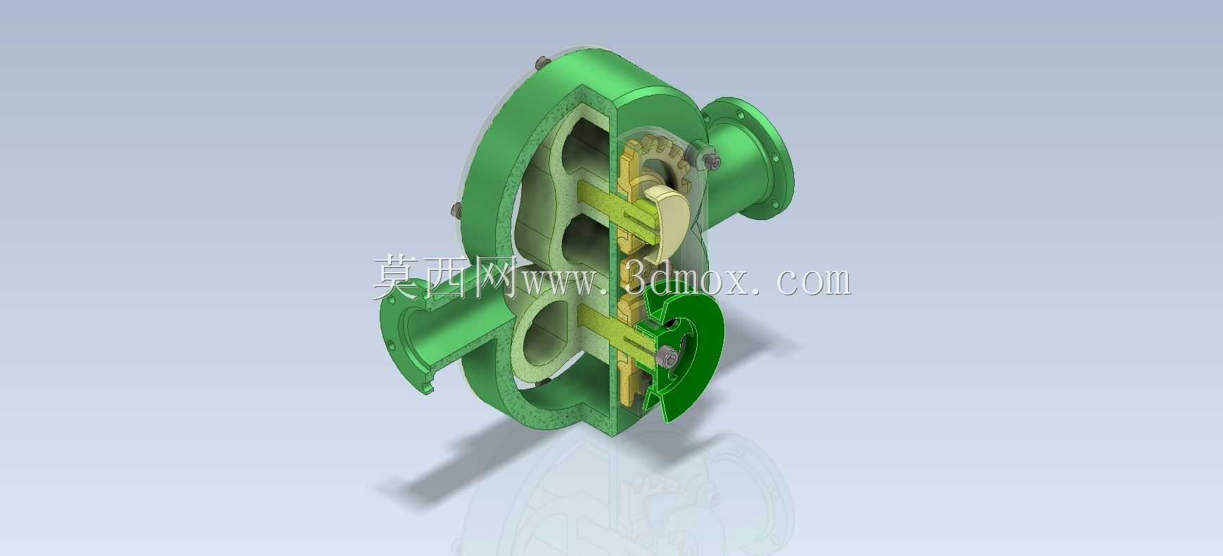 三维CAD基础练习/Lobe Pump/Bomba de Lóbulos/Autodesk Inventor Pro