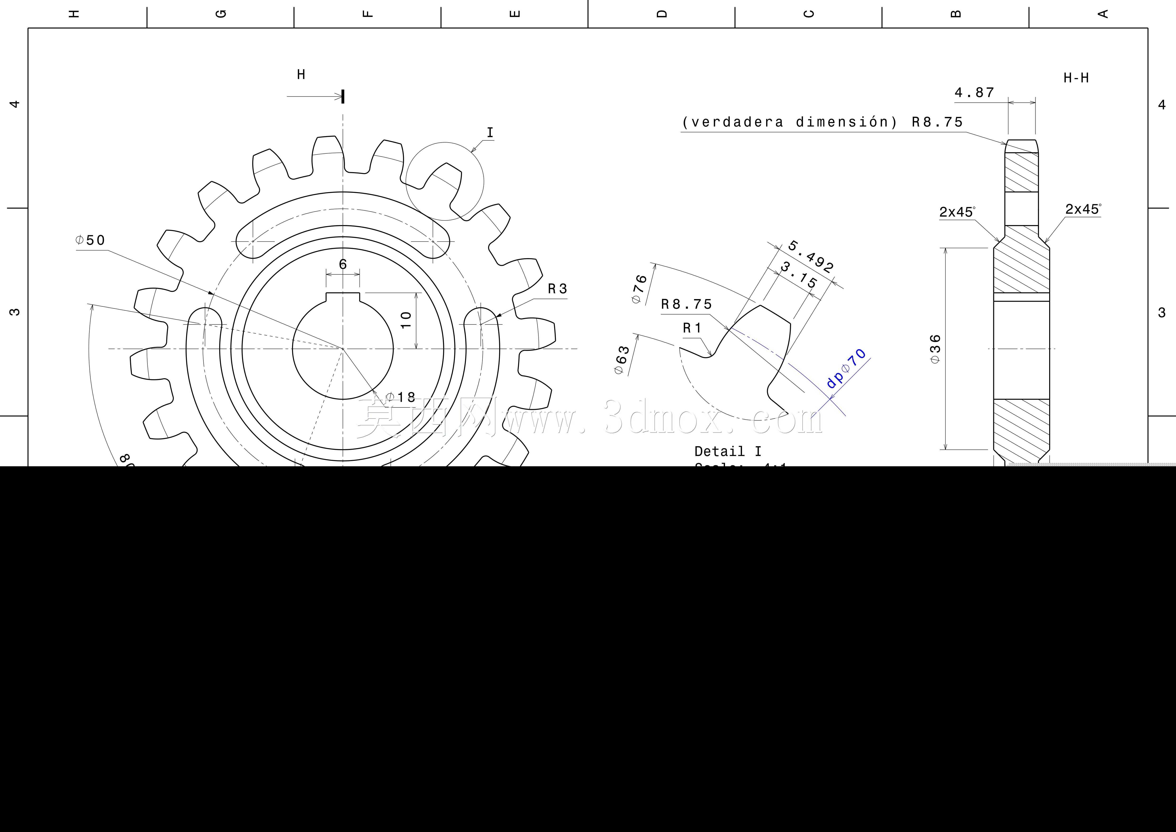 三维CAD基础练习/Lobe Pump/Bomba de Lóbulos/Autodesk Inventor Pro