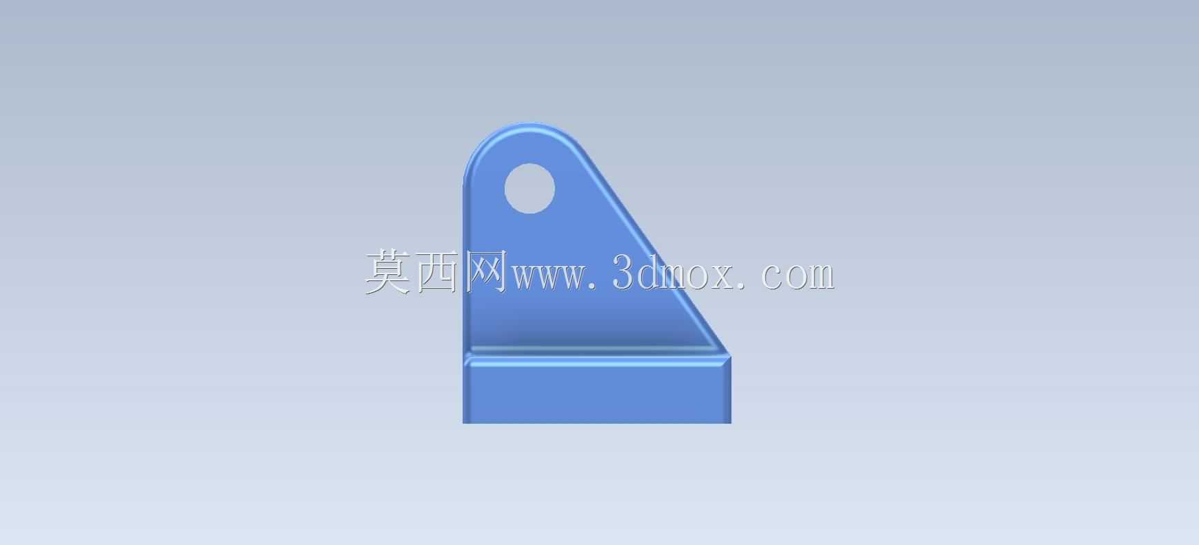 3D CAD基本练习/换档杆支架/凸轮轴支架/Autodesk Inventor Pro