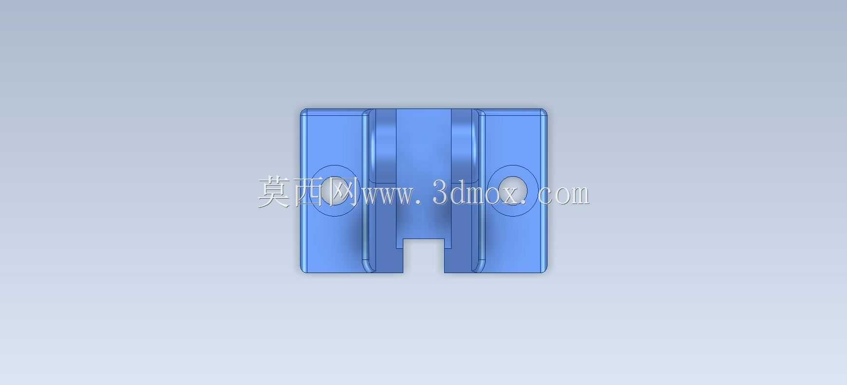 3D CAD基本练习/换档杆支架/凸轮轴支架/Autodesk Inventor Pro