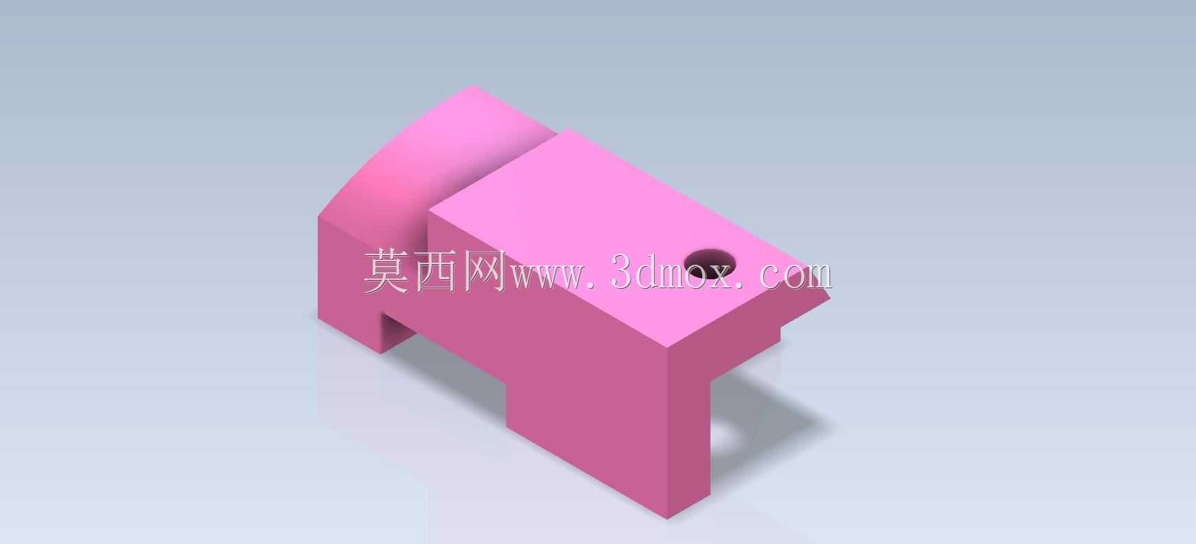 三维CAD基本练习/换档块/凸轮凸台/Autodesk Inventor Pro