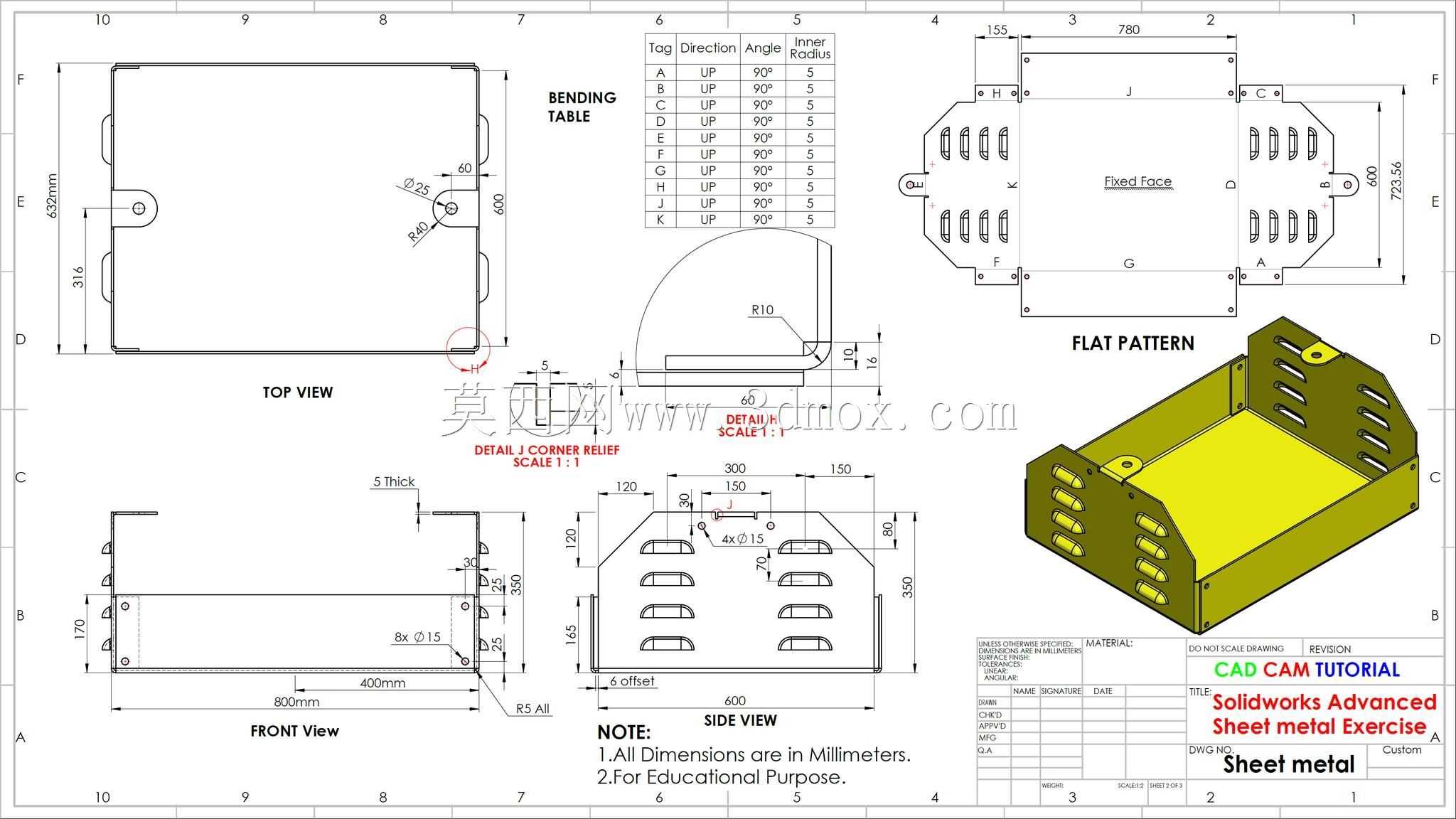 钣金练习53/压缩机外壳/Practica chapa metálica 53/压缩机竞赛/Autodesk Inventor Pro
