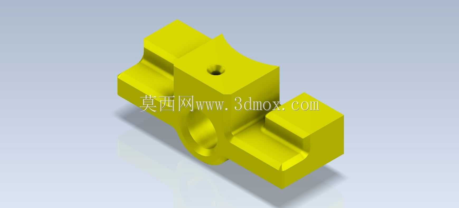 3D CAD Curtis Waguespack零件/定位支架/Soporte de Alineación/Autodesk Inventor Pro
