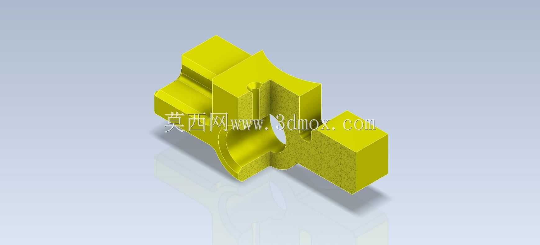 3D CAD Curtis Waguespack零件/定位支架/Soporte de Alineación/Autodesk Inventor Pro