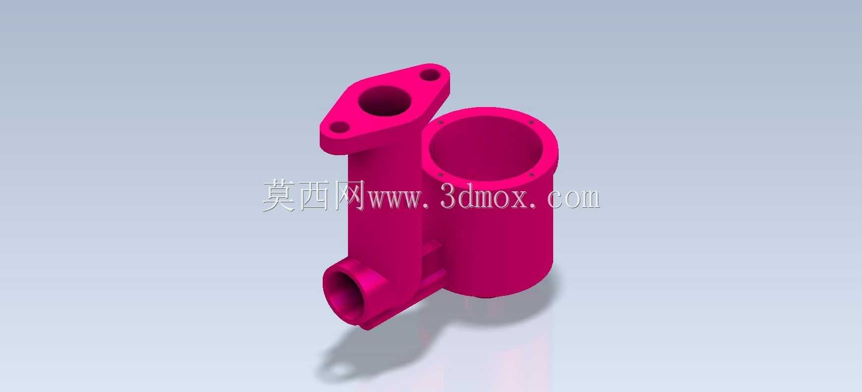 Studycadcam三维CAD练习633/化油器本体/化油器/Autodesk Inventor Pro