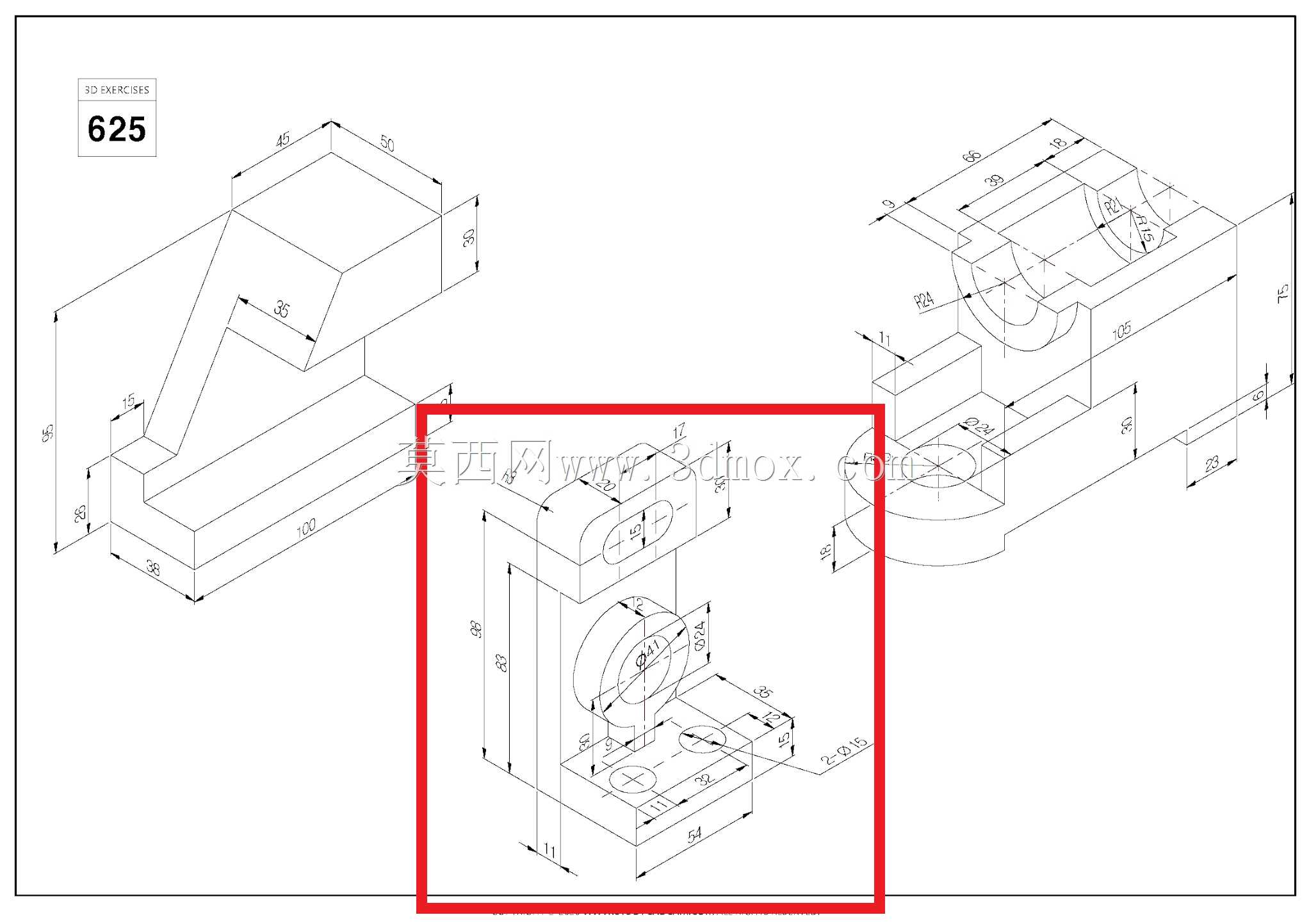 Studycadcam��άCAD��ϰ625 C/Autodesk Inventor Pro