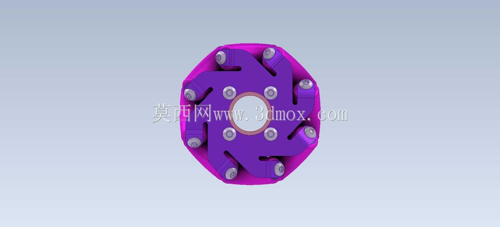 3D CAD������ϰ/Mecanum Wheel/Rueda Mec��nica/Autodesk Inventor Pro