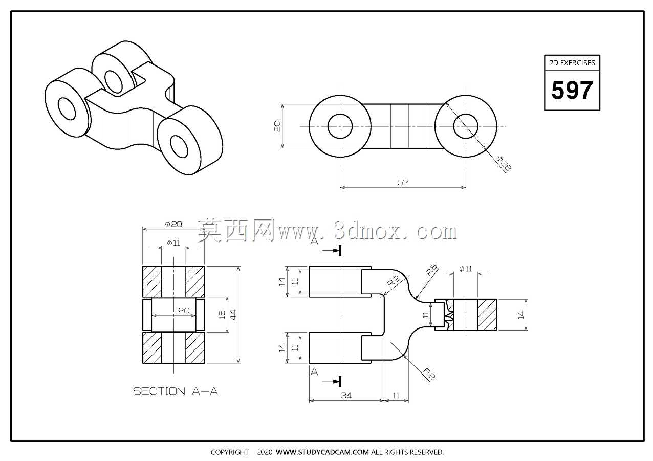 Studycadcam 2D_3D CAD��ϰ597/Autodesk Inventor Pro