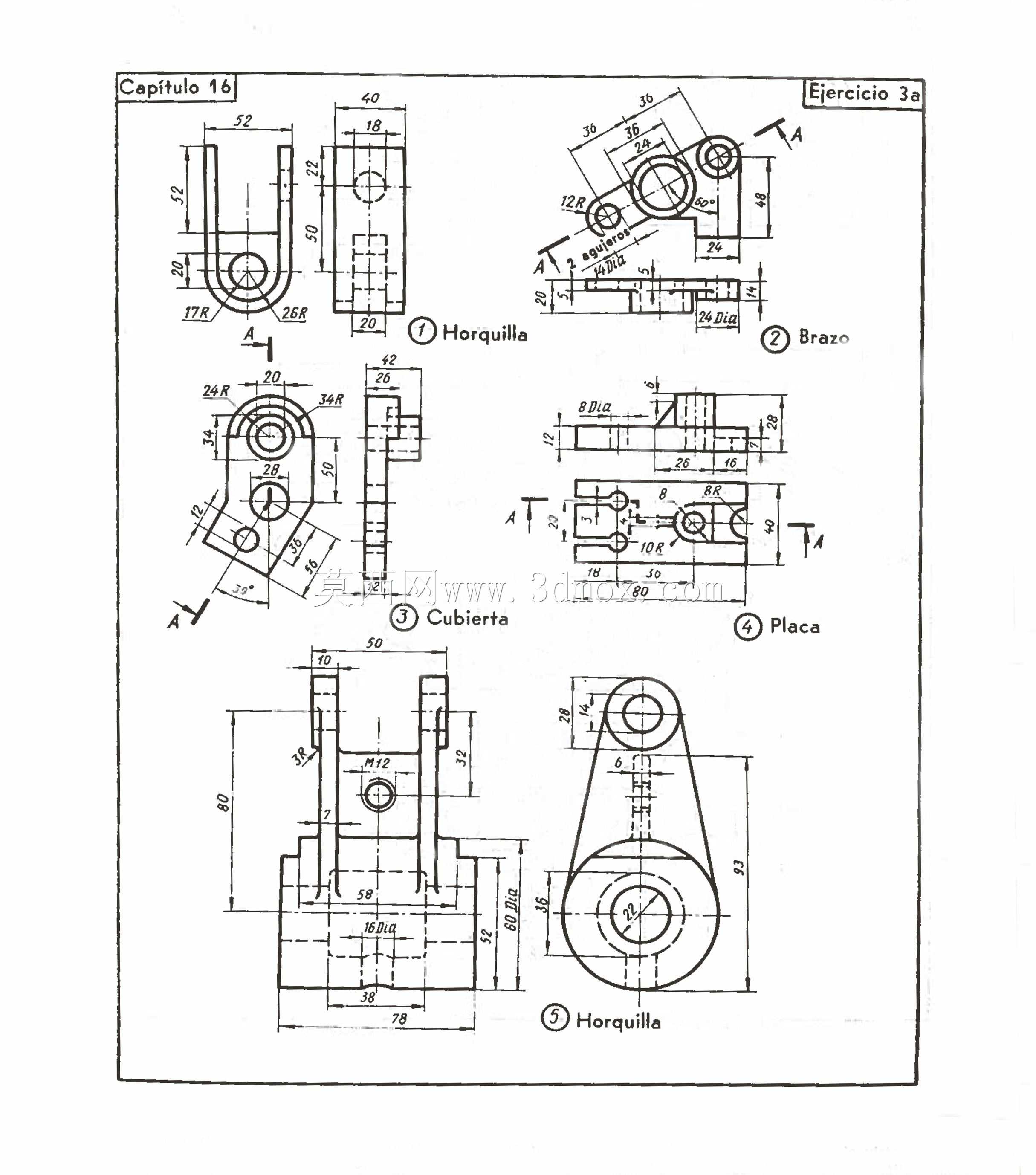 ��άCAD������ϰ/����/ˮƽ��/Autodesk Inventor Pro