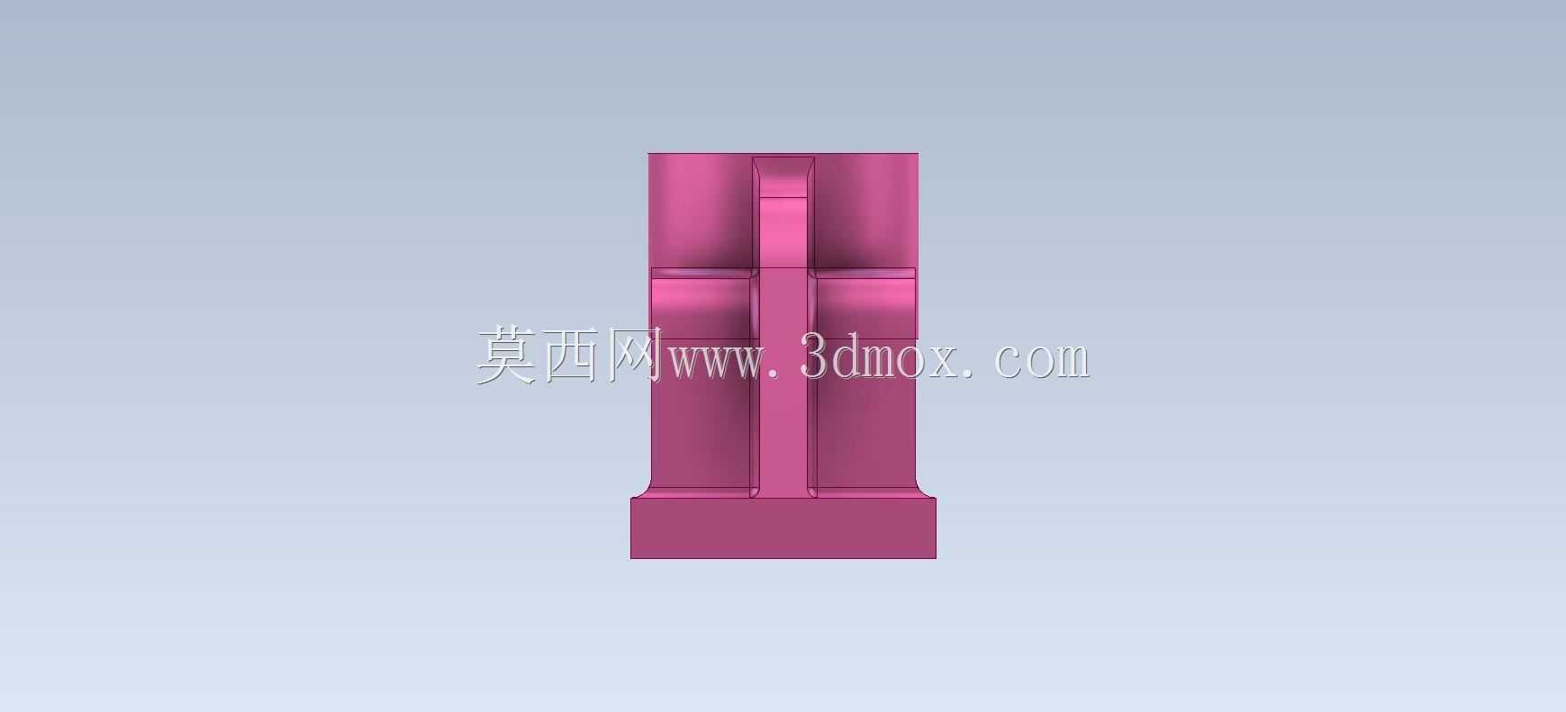 三维CAD基本练习/轴承支架/Soporte de Cojinete/Autodesk Inventor Pro