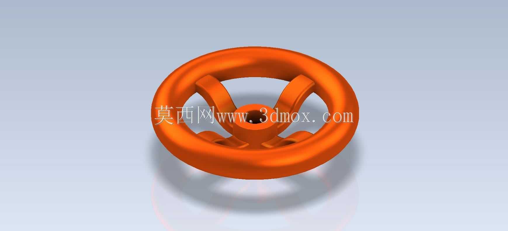 Studycadcam三维CAD练习593/手轮/Volante/Autodesk Inventor Pro