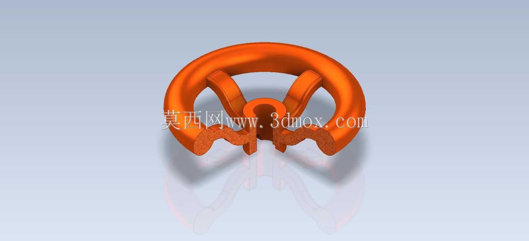 Studycadcam三维CAD练习593/手轮/Volante/Autodesk Inventor Pro